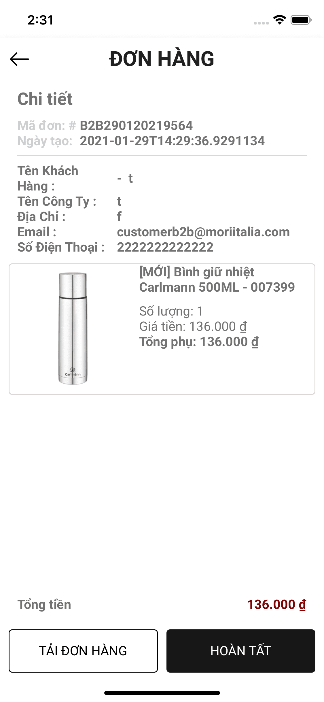 Order