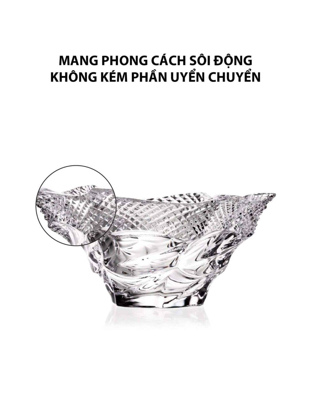 Thố pha lê nhỏ Flamenco Pyramid Bohemia 130mm 8 817411 img3 dbb08fa9d2d04aafb16cd2635d9b0734 6 - Mua trực tiếp từ nhà máy - Thương hiệu toàn cầu, sản phẩm tốt nhất, danh mục lớn nhất Việt Nam, giá và chất lượng hàng đầu, dịch vụ uy tín đoạt giải Best Performance.