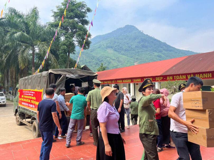 Hướng Về Miền Bắc - Đông Dương Sài Gòn Và Cục An Ninh Nội Địa Cùng Các Nhà Hảo Tâm Hỗ Trợ Người Dân Sau Cơn Bão Yagi 